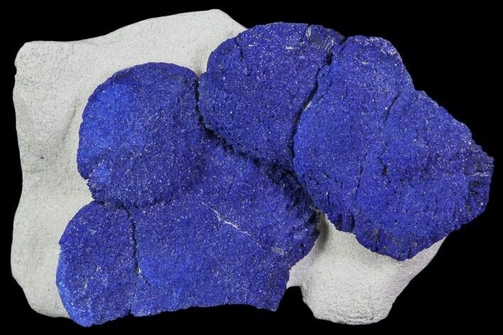 Brilliant Blue Azurite Sun Cluster On Rock - Australia #82710